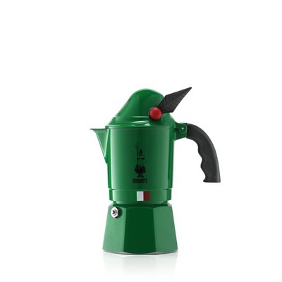 Bialetti Moka Express Rainbow (Alpina, 3 Cups) Aluminum