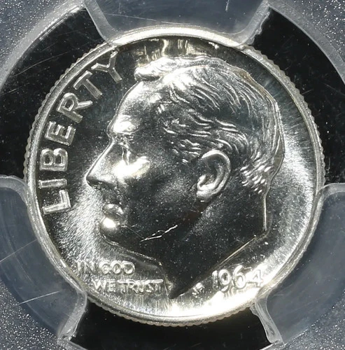 1964 PCGS PR66 Roosevelt Dime
