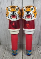 Vintage Ringling Bros Barnum Bailey Circus Tiger Flashlight Souvenir Lot Of 2