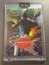 2025 Wild Card Splat Andrew Painter Purple Green GOLD Foil 1/1 Phillies ROY