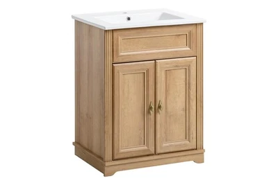 Waschtisch Waschbeckenunterschrank 60 cm Waschbecken Waschtisch - Bild 1 von 4