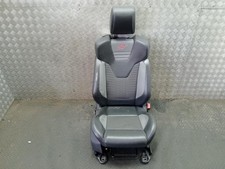 FORD FOCUS ST SEAT FRONT RIGHT DRIVER SIDE RECARO HALF LEATHER MK3 2014-2018