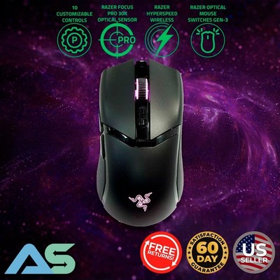 Razer Cobra Pro Lightweight HyperSpeed Wireless RGB Optical Gaming Mouse 30K DPI