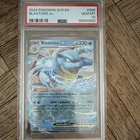Pokemon TCG Blastoise ex 030/142 Sv07 Stellar Crown Holo PSA 10