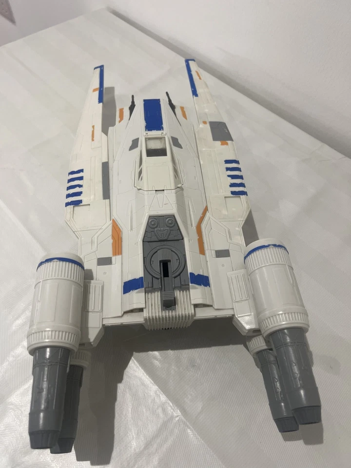 Star Wars Rougue One Rebel U-Wing Fighter with Captain Cassian Andor 2016 Hasbro - Image 2 of 4