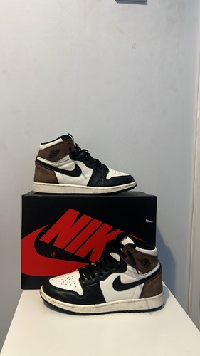 Nike Air Jordan 1 Retro Alto OG Moca Oscuro Talla UK 6 EU 39 Unisex Entrenadores - Imagen 9 de 9