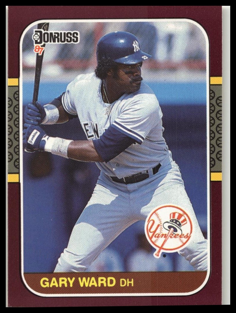 1987 Donruss Opening Day #242 Gary Ward