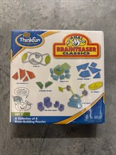 Thinkfun Aha! Brainteaser Classics, una colección de 8 rompecabezas para construir el cerebro