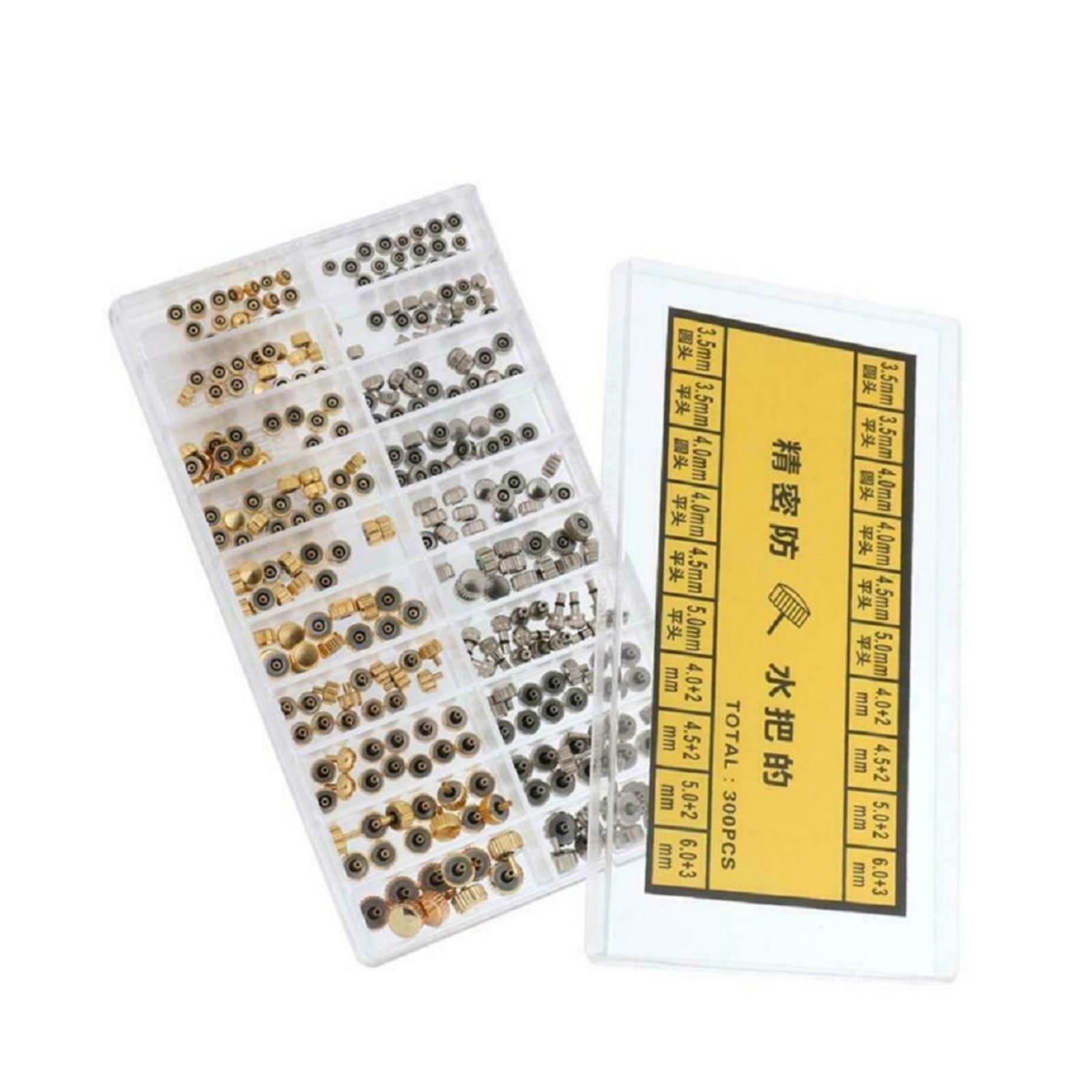 Multi Sizes Copper Quartz Watch Stem Crown Repair  Assortment Watchmaker Tool H