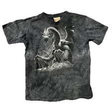 The Mountain Dragon Tie Dye T-Shirt Shirt Kids Youth XL Grunge Vintage Y2K Retro