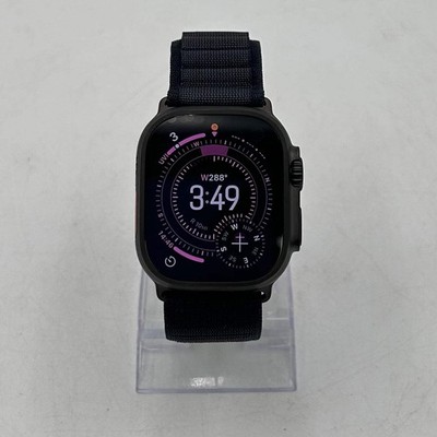 Unlocked Apple Watch Ultra 3 49MM Black Titanium Black Alpine Loop MF0X4LW/A