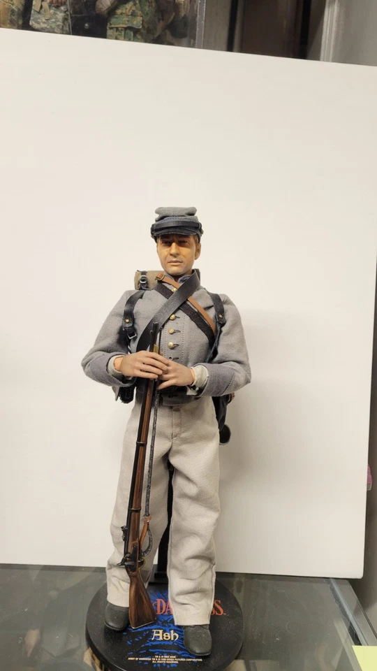 1/6 Scale American Civil War Confederate Infantry Figure - Image 3 of 4