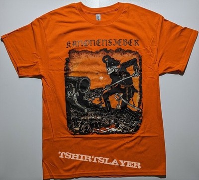 Kanonenfieber - Menschenmühle Orange Cotton Shirt Full size S-5XL CS224