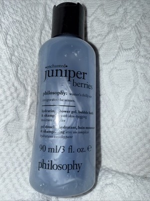   Philosophy Juniper Berries Shower Gel Bubble Bath 3 oz
