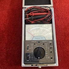 Simpson 160 Ohm/Millimeter Multi Meter with Leather Case Vintage