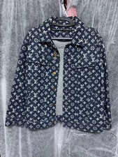 Louis Vuitton Monogram Denim Jacket Size 46