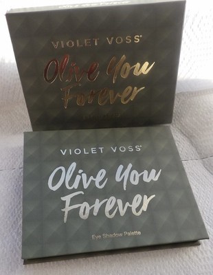 Violet Voss Eyeshadow Palette Olive You Forever 12 Shades Pressed Powder New