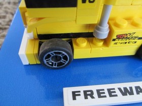 LEGO Racers: Street Extreme (8186) incomplete sticker parts, vehicles