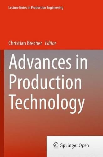Advances in Production Technology by Christian Brecher - 9783319365725