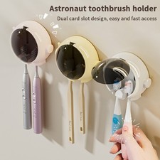 Toothbrush Holder Wall Mounted Toothbrush Holder Rack With Lid Wall Mount