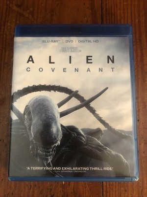 Alien Covenant Blu-ray/Prometheus DVD