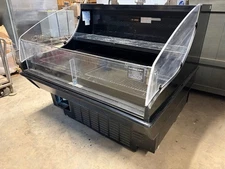 Hussmann Q2-SSM-4S Curved Glass Self Contained Refrigerated Deli Display Case