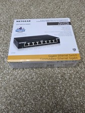 NETGEAR 8-Port Gigabit Ethernet Unmanaged Switch (GS308) Home/Office Network Hub