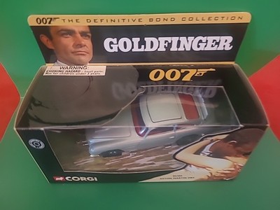 2002 CORGI JAMES BOND ASTON MARTIN DB5  04305 GOLDFINGER Edition 1:36 NEW In BOX