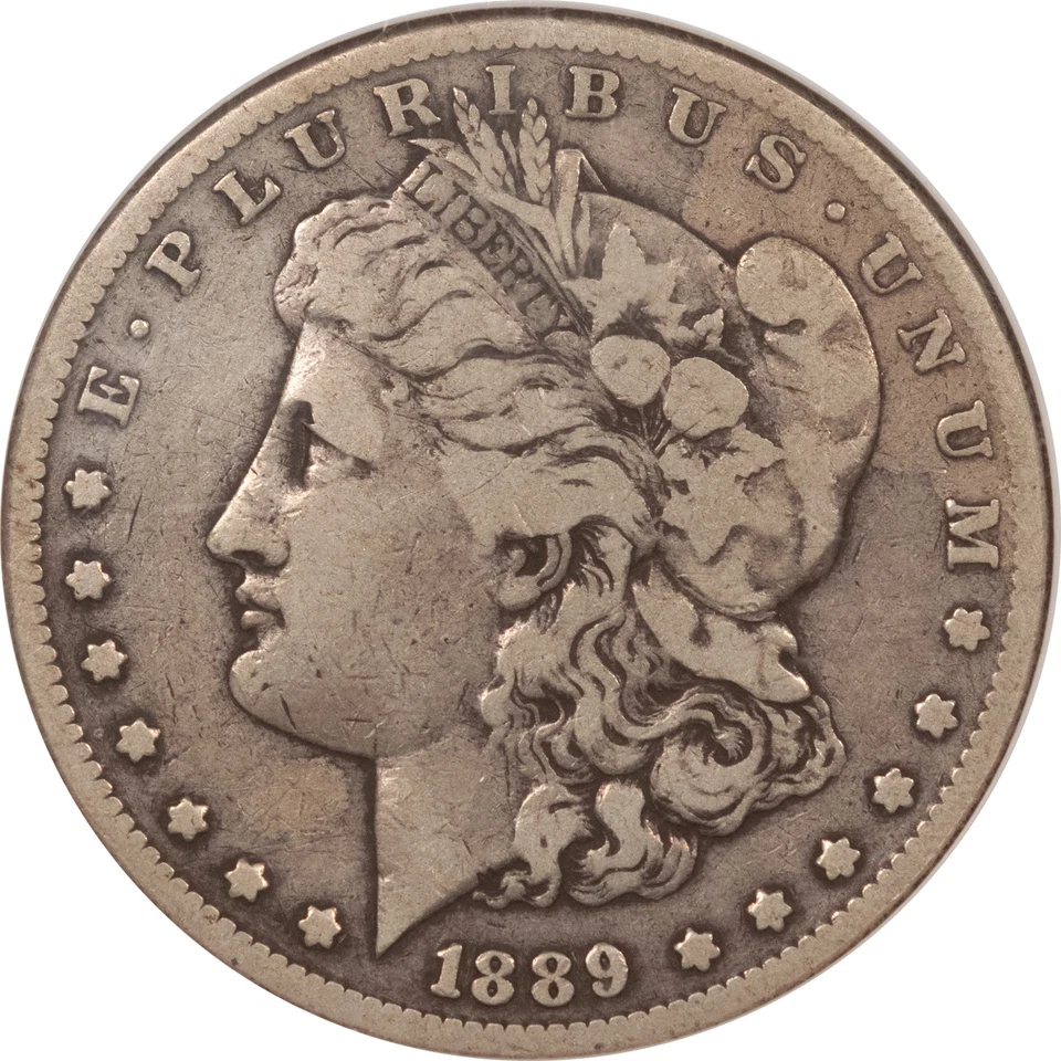 1889-CC $1 MORGAN DOLLAR - NGC F-12, CARSON CITY! PERFECTION FOR THE GRADE! - Image 3 of 3