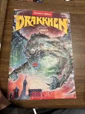 Drakkhen SNES Super Nintendo Original Instruction Manual Only
