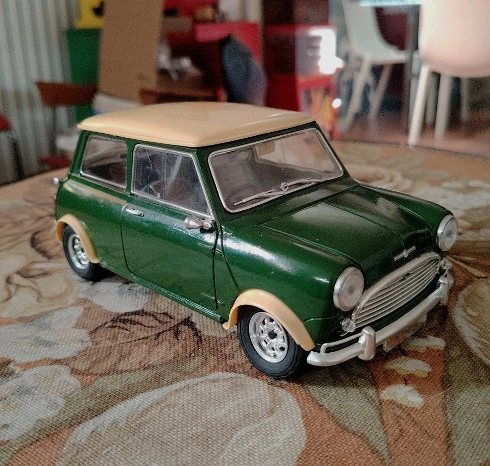 SOLIDO 1/16 - MINI COOPER (1964) - Modellino Auto Metallo -Francia - #A15# - Immagine 2 di 4
