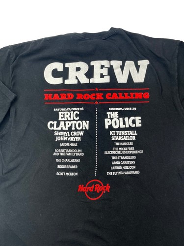 Hard Rock Calling Ambassadors of Rock Hyde Park London June 2008 XL Crew T-Shirt - Picture 4 of 24