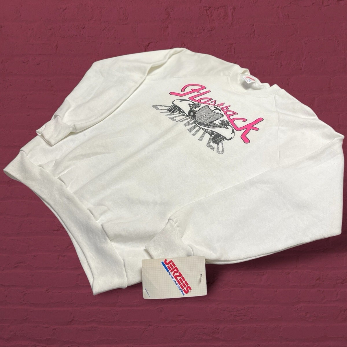 VTG JERZEES Crewneck Sweatshirt - Adult XL - Flashback