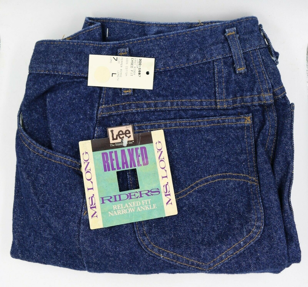 Jordan Lee – Easy / Amen 7インチ Vintage 1990s Lee Relaxed Riders Junior 7L Blue Jeans Easy