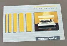 Harman Kardon Turntable Brochure D-977