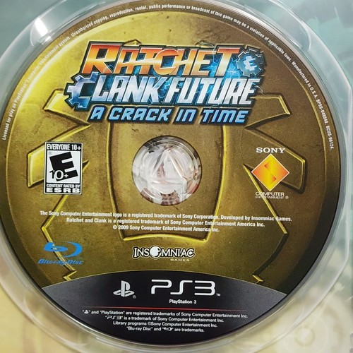 Ratchet & Clank Future: A Crack in Time PS3 - Not for Resale - Complete CIB - Picture 4 of 11