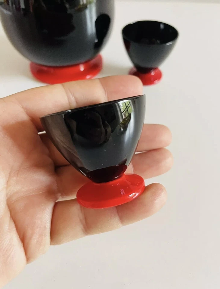 🟢 tête a tête Napoleone Martinuzzi per Venini Art Decò anni 30 vetro di Murano - Immagine 3 di 4