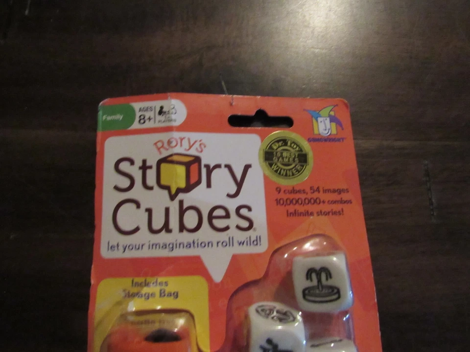 Rory's Story Cubes - GameWright - 2015 - Orange - 9 Story Cubes - Image 2 of 4