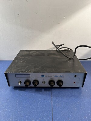 #ad Vintage Bogen CHS 100A Flex Pak Solid State PA Amplifier Black FOR PARTS $39.00