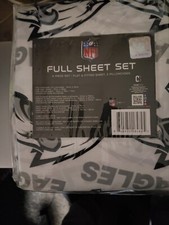 NFL PHILADELPHIA EAGLES FULL SIZE SHEET SET OFFICIALLY LICENSED 