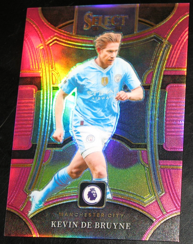 2023-24 Select Premier Kevin De Bruyne PINK # 33/99 Prizm Mezzanine #164