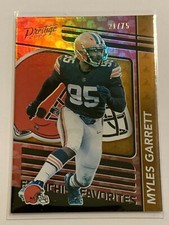 Myles Garrett 2022 Prestige Football #FF-15 Franchise Favorites Browns #21/75