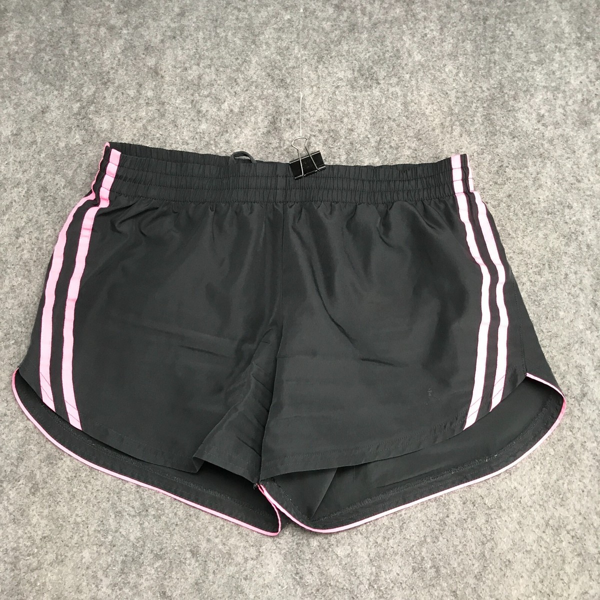 Danskin Now Shorts Womens Size S (4-6) Black Pink Lined Active
