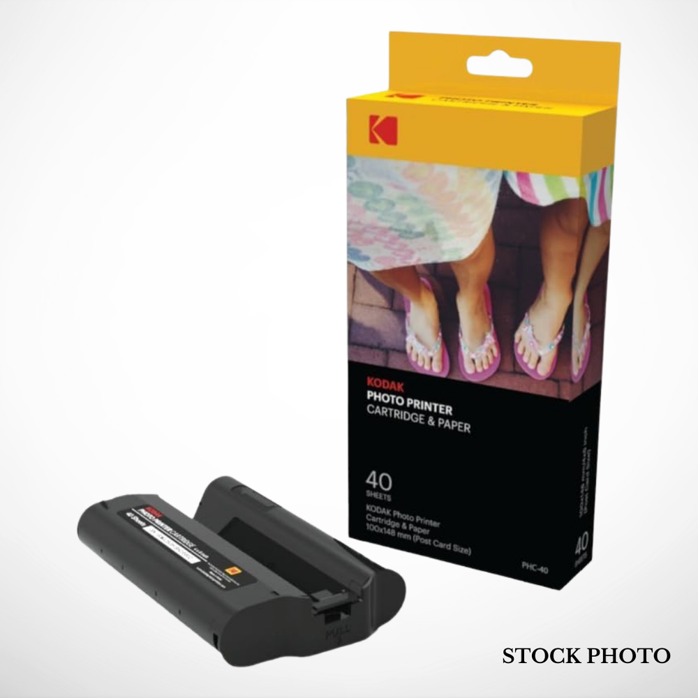Kodak Cartridge Paper Refill for the Smartphone Photo Printer 40 Shts 100x148 cm