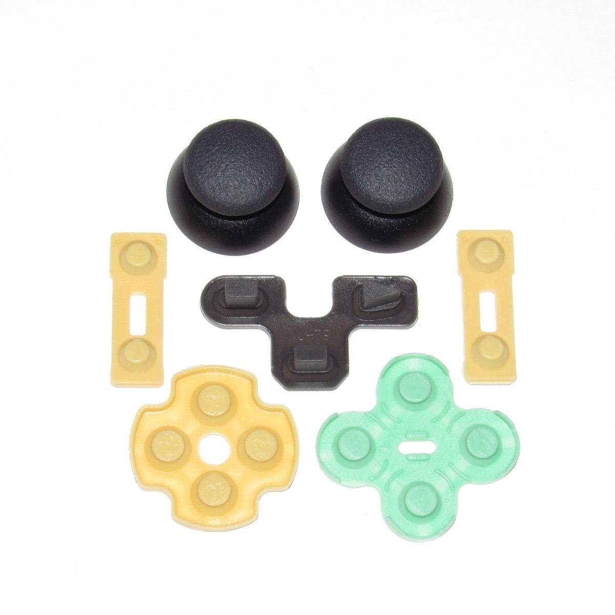 Playstation Thumbsticks w/ Rubber Button Contact Pads PS2 New