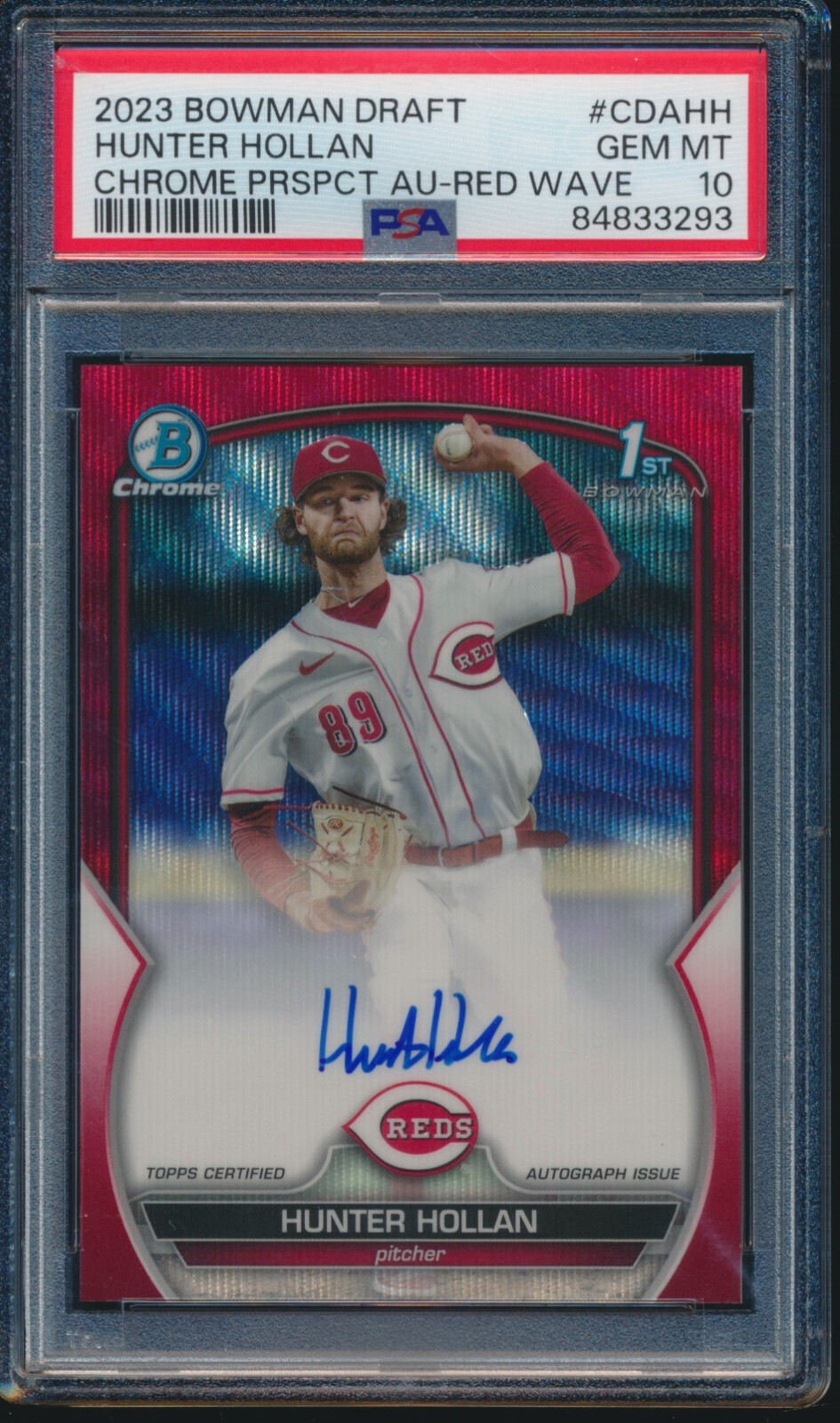 BOWMAN CHROME RED REFRACTOR AUTO 5