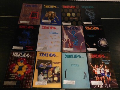 12 Vintage 1994 Science News 16 pg Weekly Publication Magazine Lot ~ Seismology