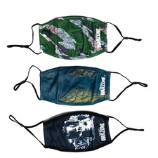 Bioworld Call Of Duty Warzone Three Facemask Set NEW