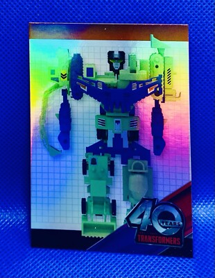 2024 Dynamite Transformers 40th Anniversary Holofoil #96 Devastator Toy Robot