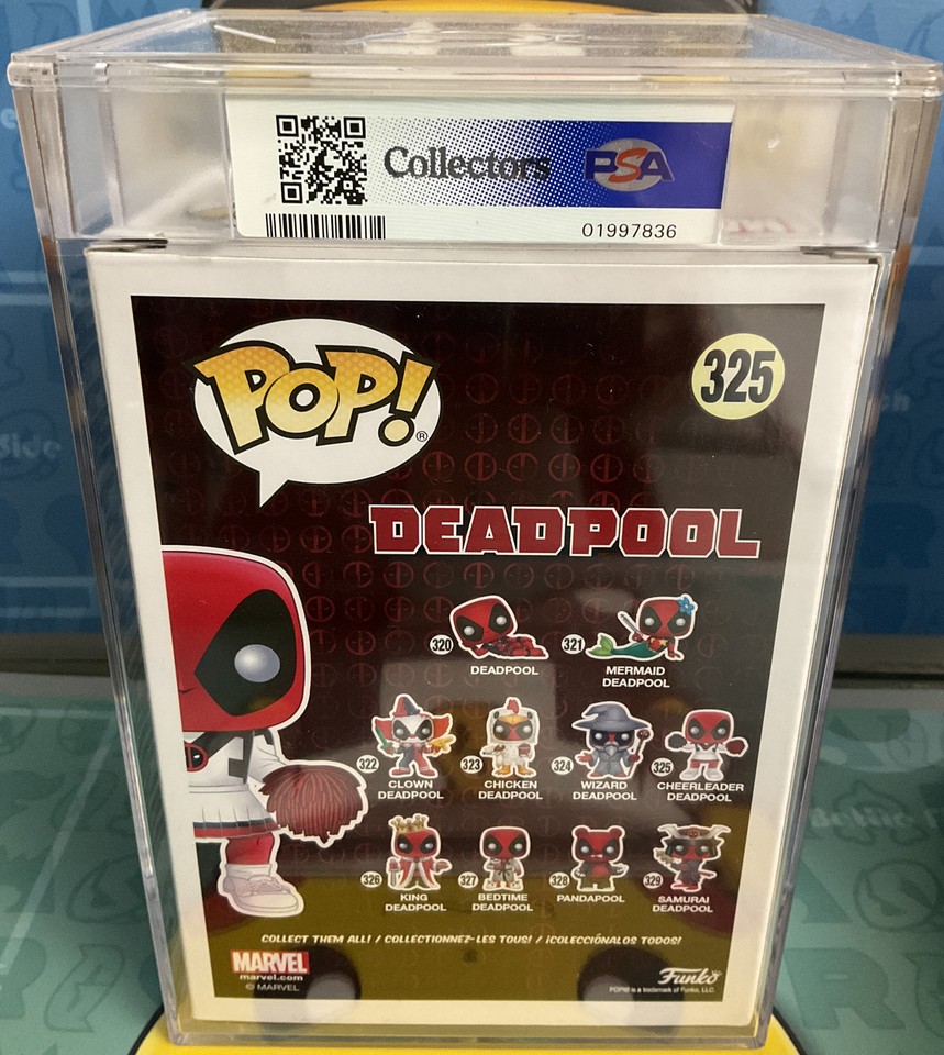 Funko Pop Deadpool Cheerleader N°325 - SDCC 2018, édition Limitée 1000 Pcs